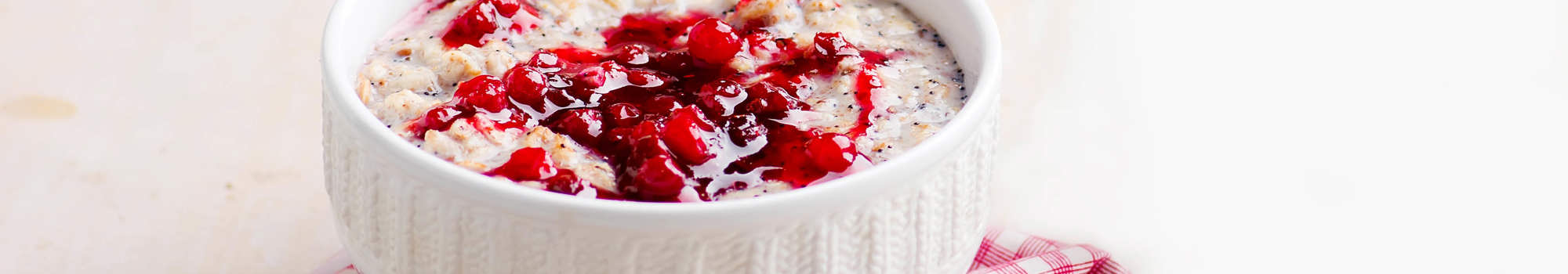 0728 Spiced Apple Cranberry Porridge Recipe Top Image